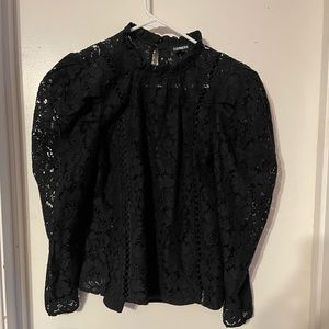 Express black lace
